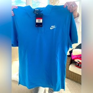 Royal blue, brand new Nike golf polo!